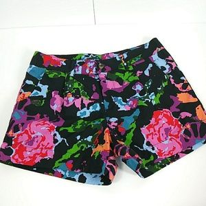 ⭐3/$30 Thakoon for Target Floral Black Shorts Sz 3